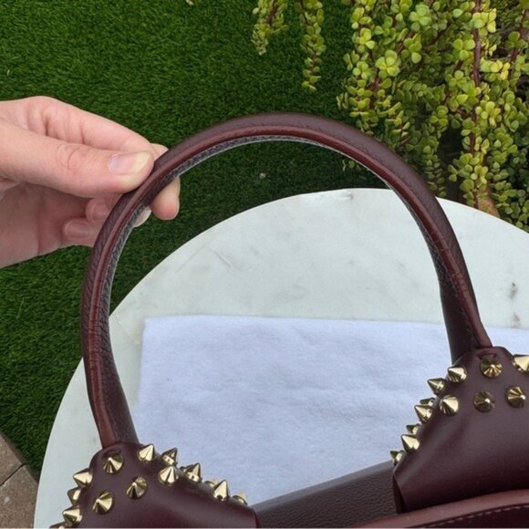 Christian Louboutin Spiked Leather Eloise Tote - Picture 9 of 16